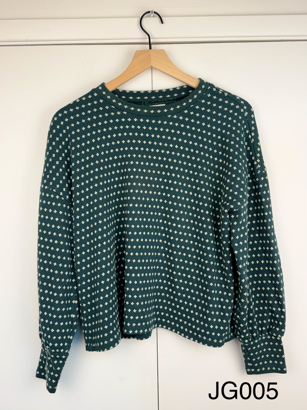 Madewell Embroidered Mainstay Confetti Floral Sweatshirt M